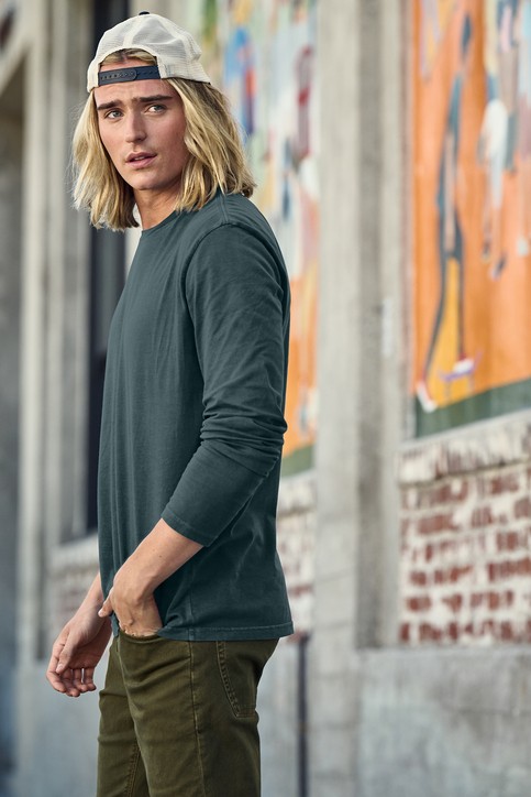 District Wash Long Sleeve Tee | Product | SanMar