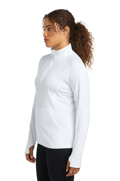 Sport-Tek Women's Sport-Wick Stretch 1/4-Zip Pullover | Product