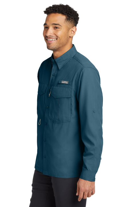 Eddie Bauer Long Sleeve Performance Fishing Shirt | Product | SanMar