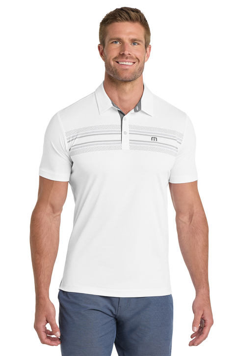TravisMathew Monterey Chest Stripe Polo | Product | SanMar