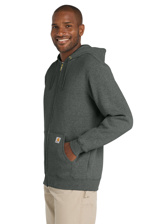 Carhartt Midweight Hooded Zip-Front Sweatshirt | Product | SanMar
