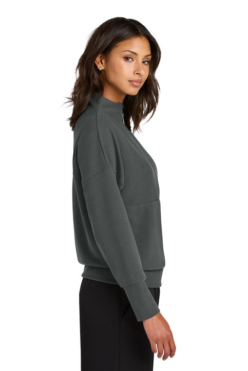 めりーめりーページ Mercer+Mettle® Linear Texture 1/4-Zip MM3040 – Pro World Inc