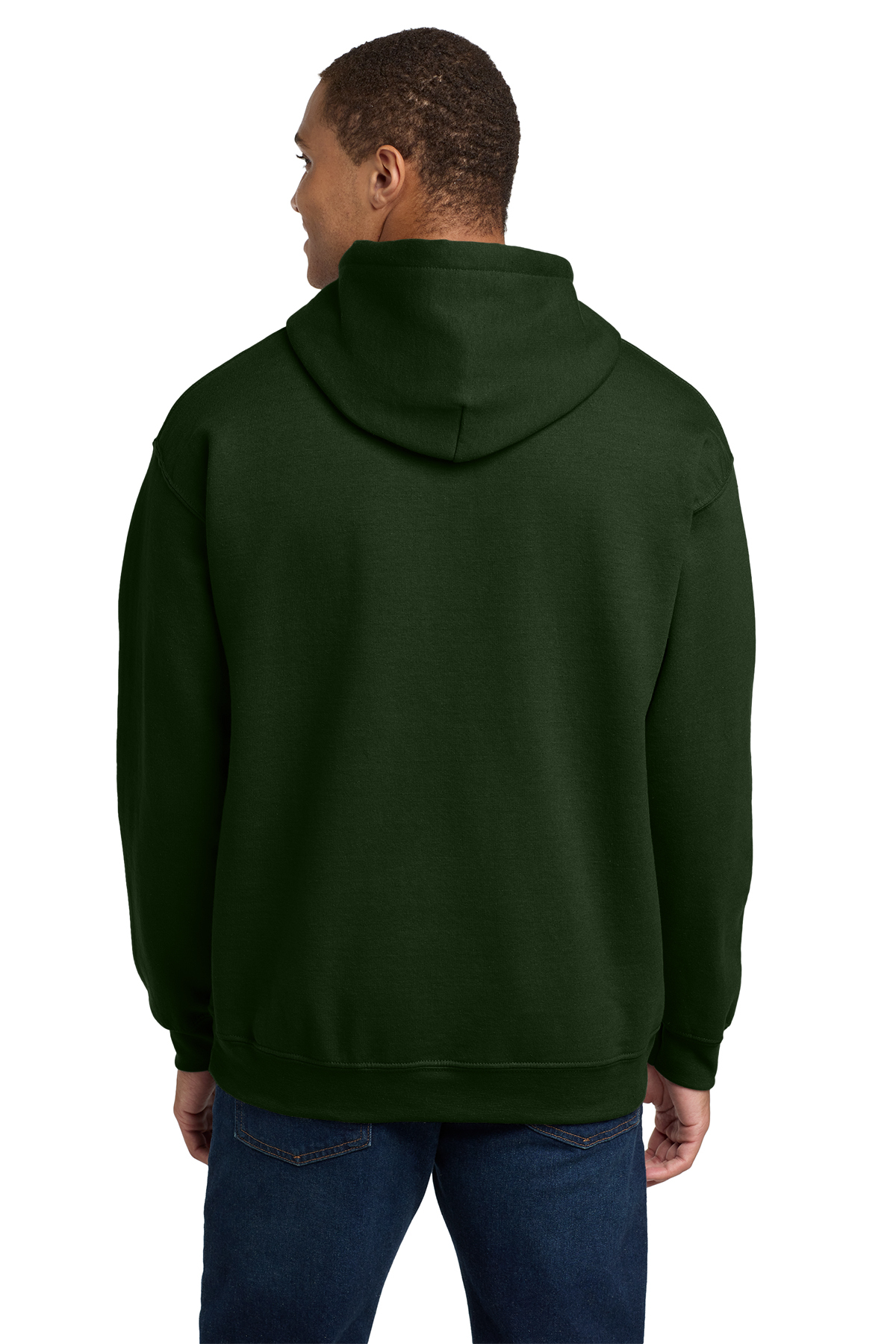 Forest green gildan hoodie online