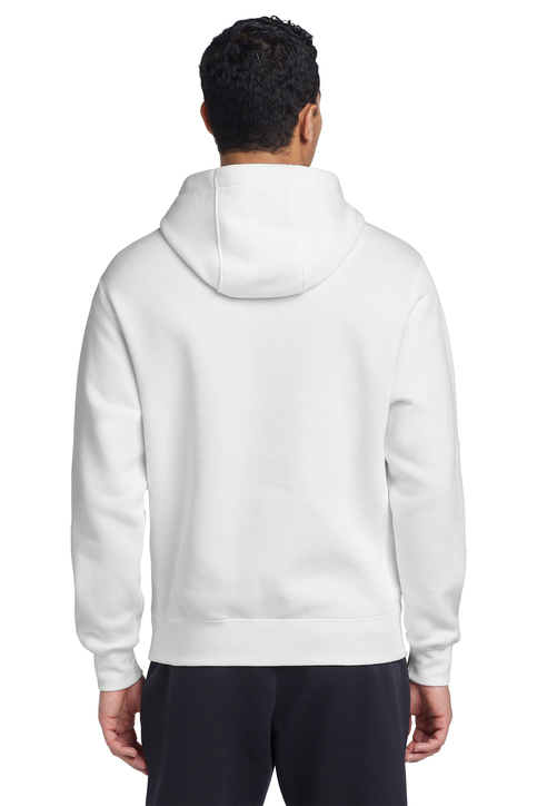 nike club overhead hoodie white