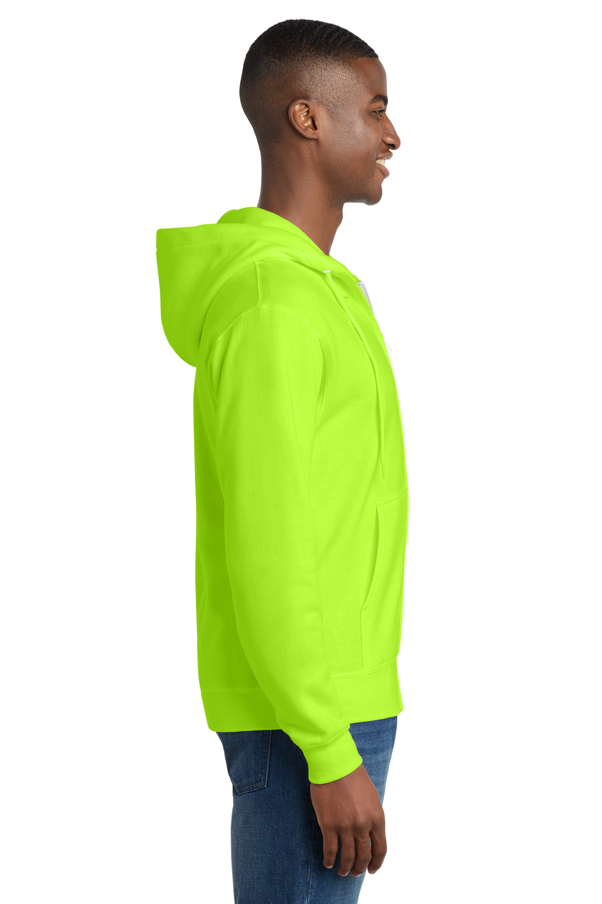 Port & Co Core Fleece Full-Zip Hooded Sweatshirt | Product | Port