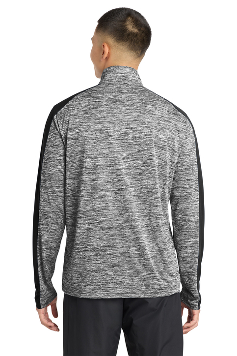Sport-Tek PosiCharge Electric Heather Colorblock 1/4-Zip Pullover