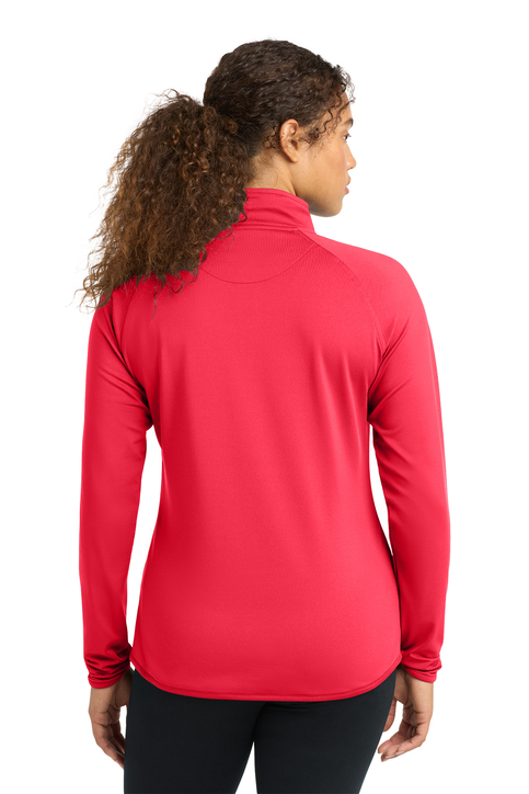 Sport-Tek Women's Sport-Wick Stretch 1/4-Zip Pullover | Product