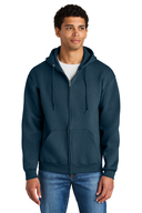 Jerzees Rugged<sup>&#153;</sup> Unisex Full-Zip Hooded Sweatshirt