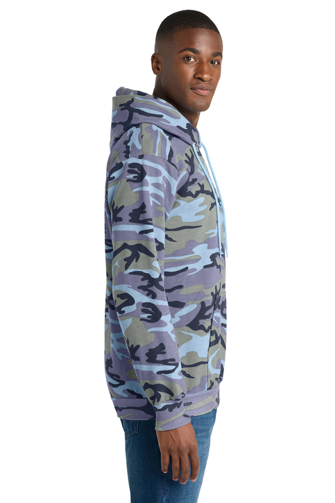 flexwitme CAMO スウェット トレーナー サーマル Port & Co Core Fleece Camo Pullover Hooded Sweatshirt | Product