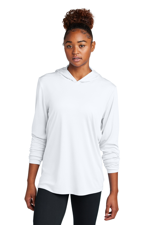 Sport-Tek Posi-UV Pro Long Sleeve Hoodie | Product | SanMar