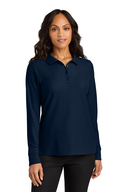 Port Authority<sup>&#174;</sup> Women’s Wearever Signature Pique Long Sleeve Polo