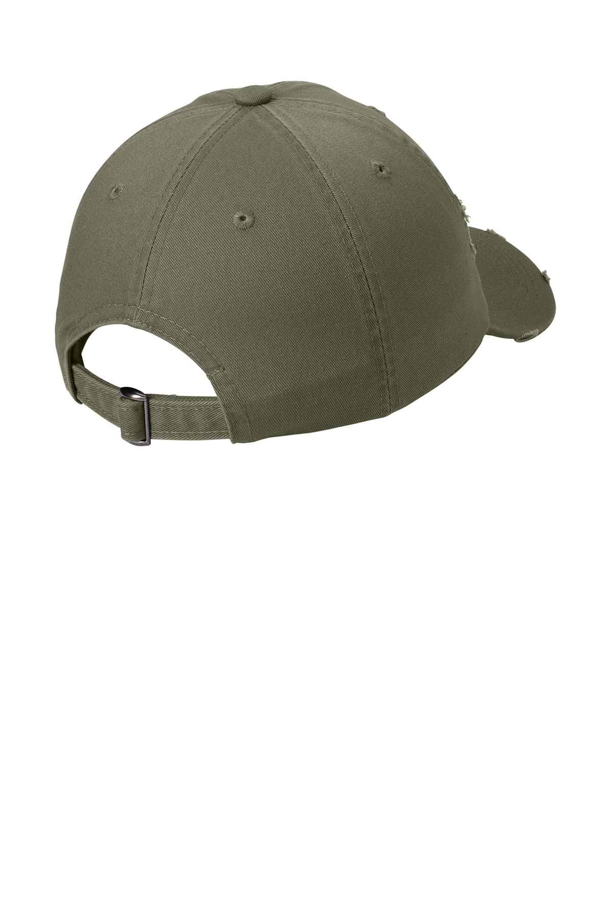 District Distressed Military Hat-One Size (Military Camo), adult Unisex, Green
