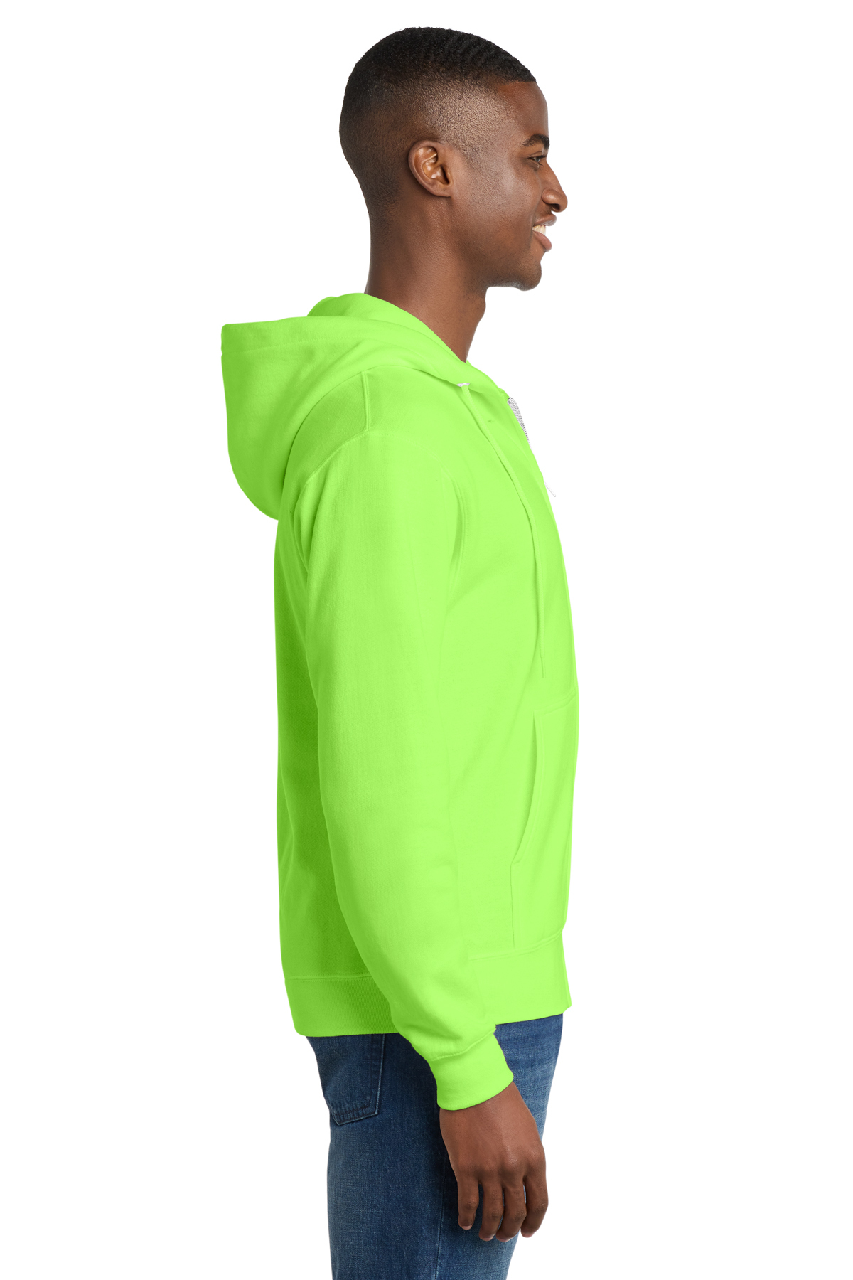 Port & Co Core Fleece Full-Zip Hooded Sweatshirt | Product | Port