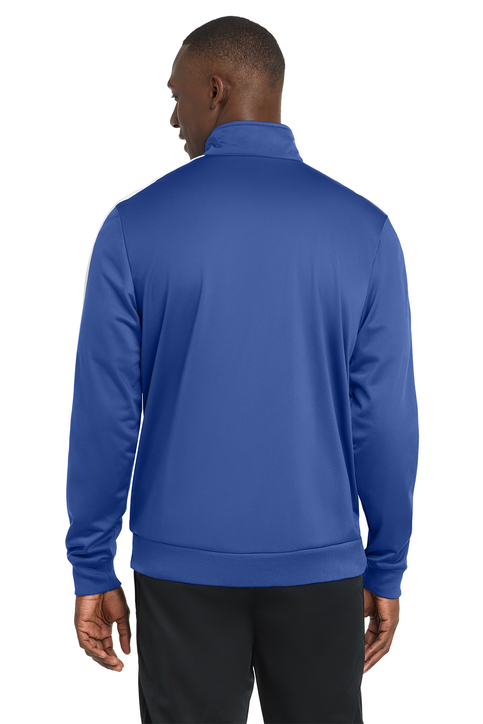 Sport-Tek Tricot Sleeve Stripe Track Jacket | Product | SanMar