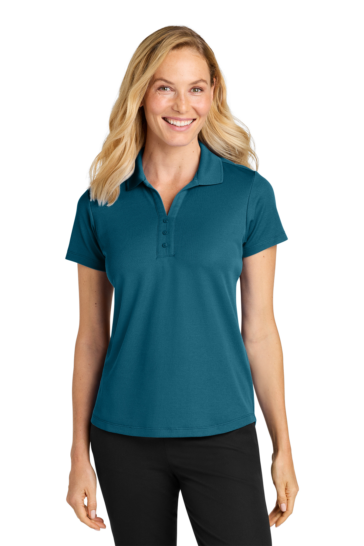 Port Authority Women's Plaited Pique Polo | Product | SanMar