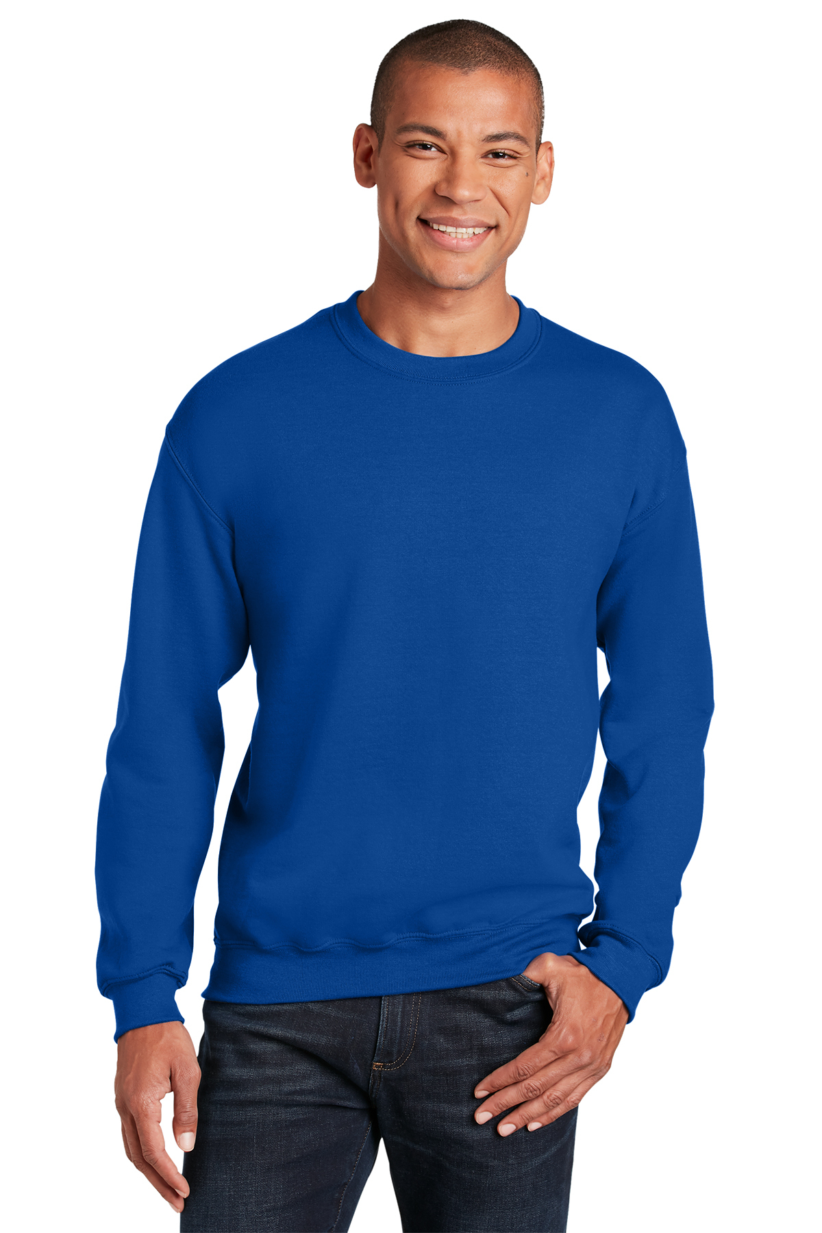 Gildan 18000 Heather Sport Maroon Sweatshirt