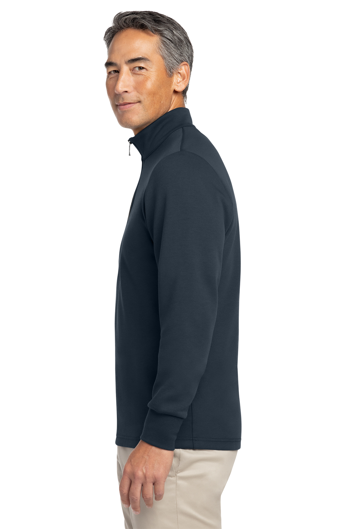 Brooks Brothers Double-Knit 1/4-Zip | Product | SanMar
