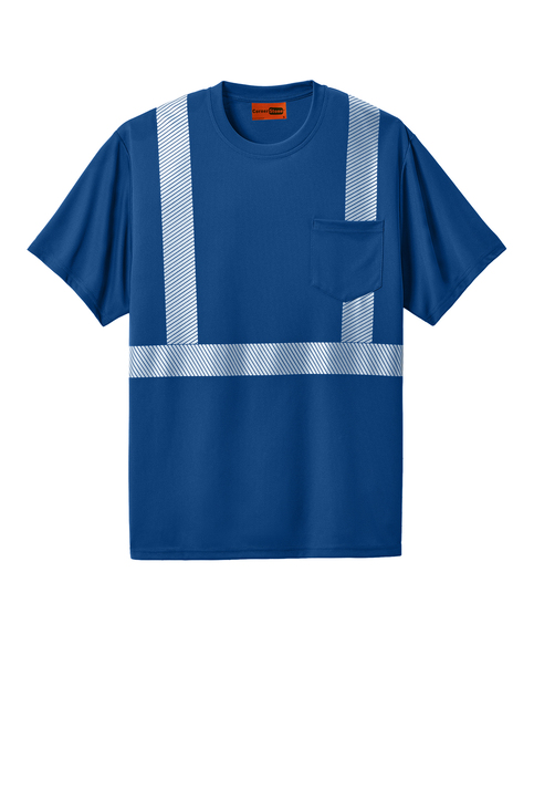 CornerStone Enhanced Visibility Segmented Tape Tee | Product | SanMar