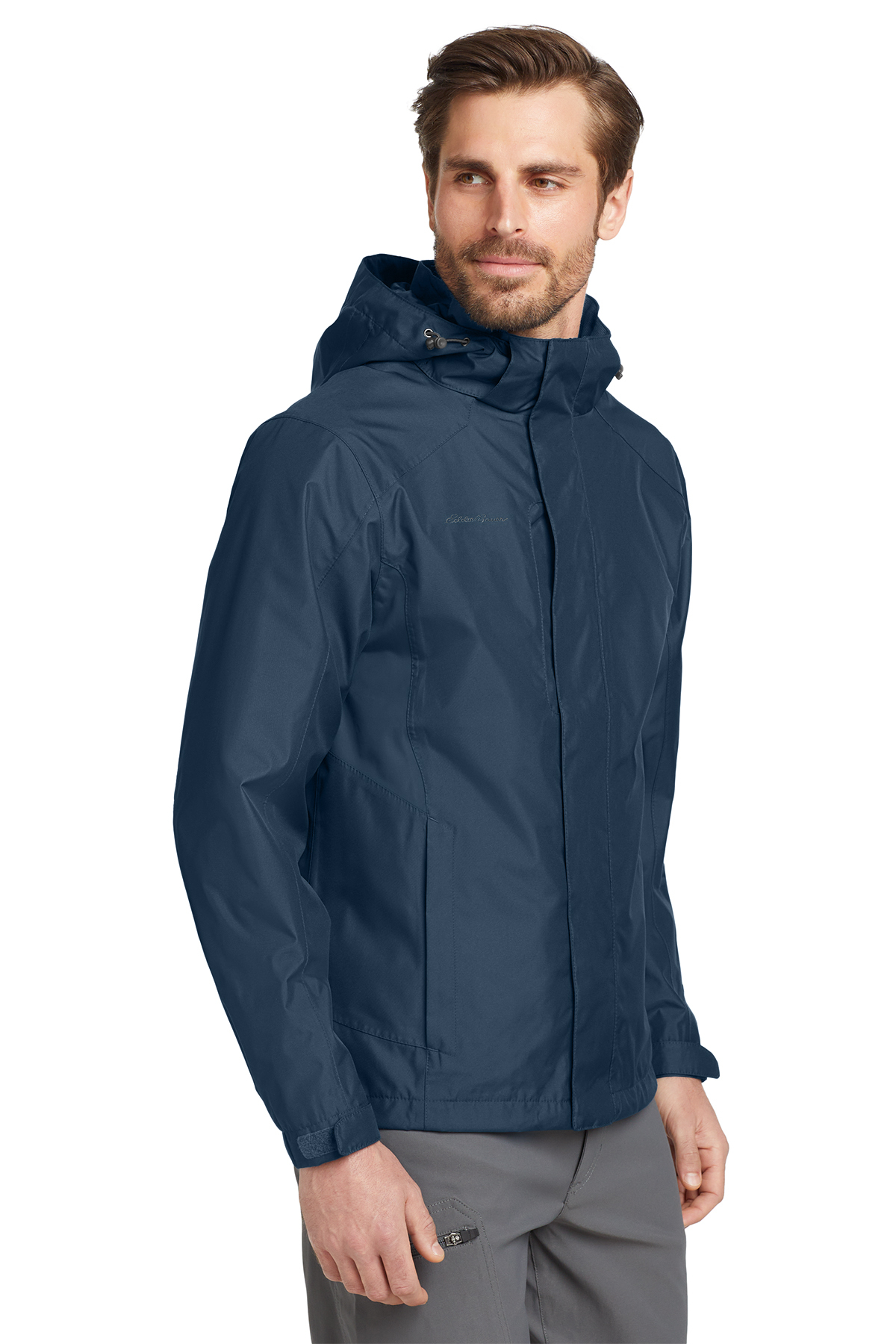 Kkboxly Lghtweght Hooded Wndbreaker Jacket, Men's Casual Stand