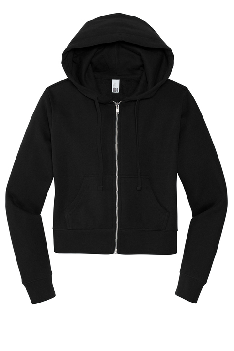 District Women's V.I.T. Fleece Full-Zip Hoodie | Product | SanMar