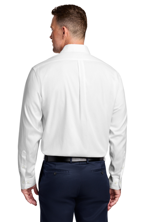 Brooks Brothers Wrinkle-Free Stretch Pinpoint Shirt | Product | SanMar