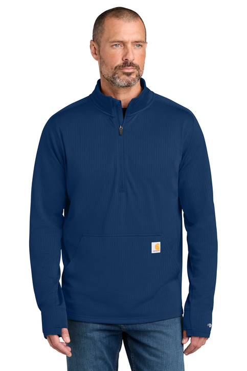 Carhartt Force 1/2-Zip Grid Fleece | Product | SanMar