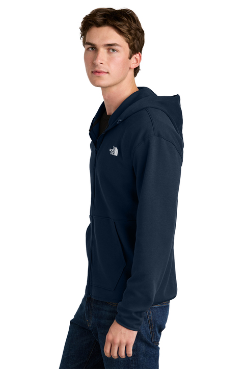 The North Face Double-Knit Full-Zip Hoodie | Product | SanMar