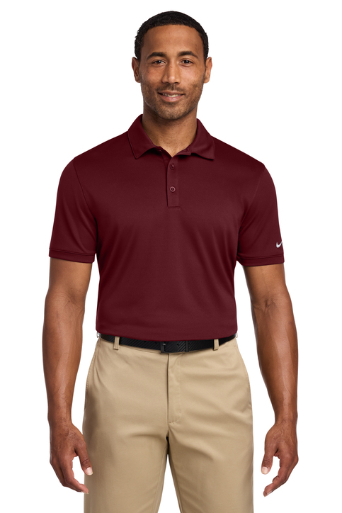 maroon dri fit polo