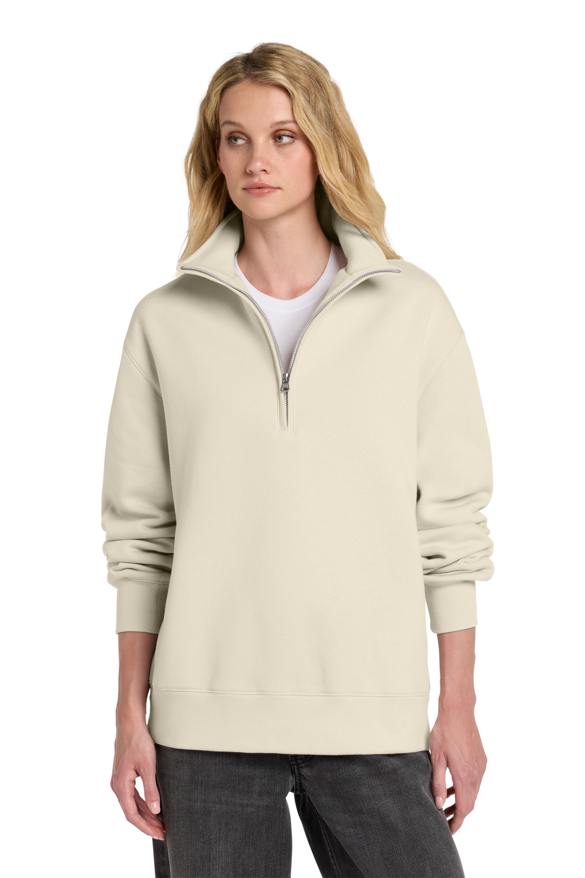 BELLA+CANVAS Unisex 10-Ounce Heavyweight 1/2-Zip Sweatshirt