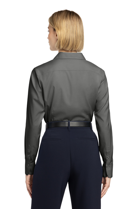 Brooks Brothers Women's Wrinkle-Free Stretch Pinpoint Shirt | Product |  SanMar