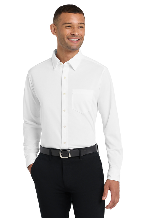 Port Authority Dimension Knit Dress Shirt | Product | SanMar