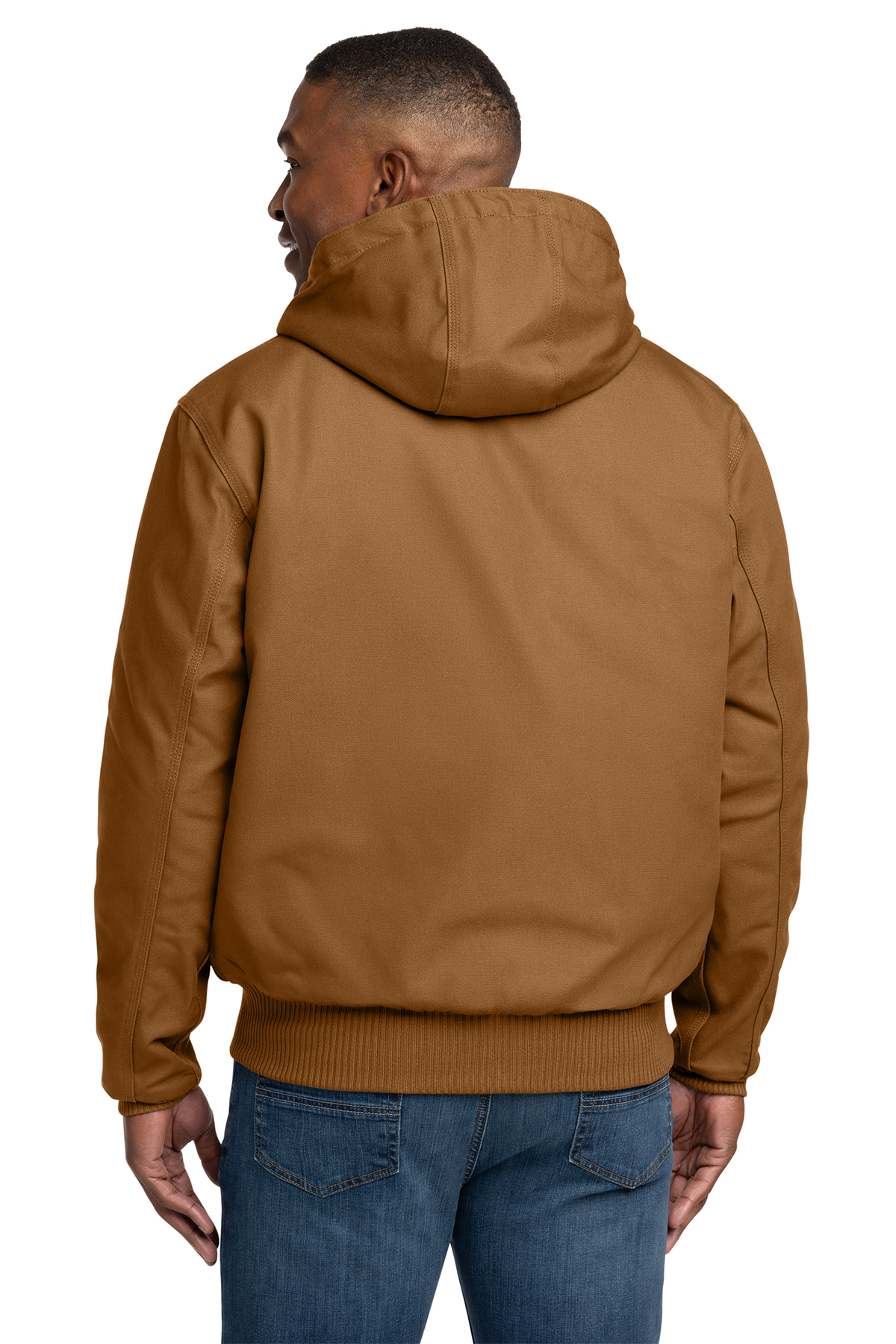 Carhartt Tall Quilted-Flannel-Lined Duck Active Jac | Product | SanMar