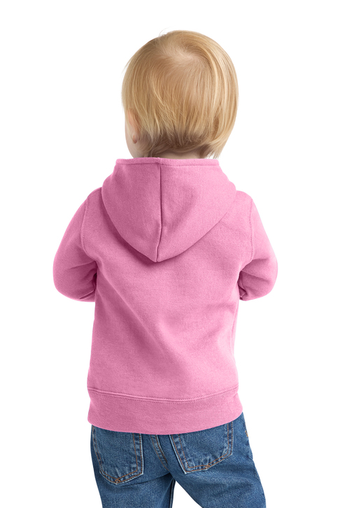 Port & Co Infant Core Fleece Full-Zip Hooded Sweatshirt | Product
