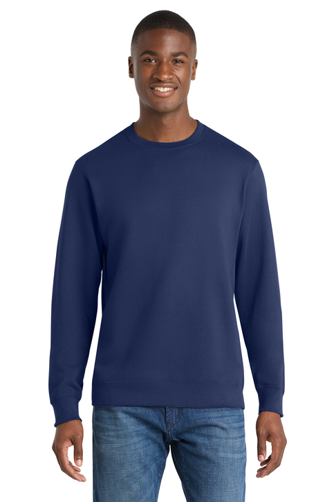 Port & Co Fan Favorite Fleece Crewneck Sweatshirt | Product | SanMar