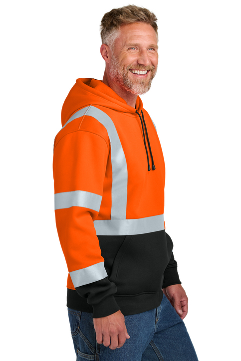 CornerStone ANSI 107 Class 3 Heavy-Duty Fleece Pullover Hoodie