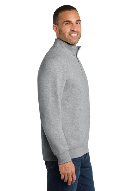 Port & Company Fan Favorite Fleece 1/4-Zip Pullover Sweatshirt. PC850Q