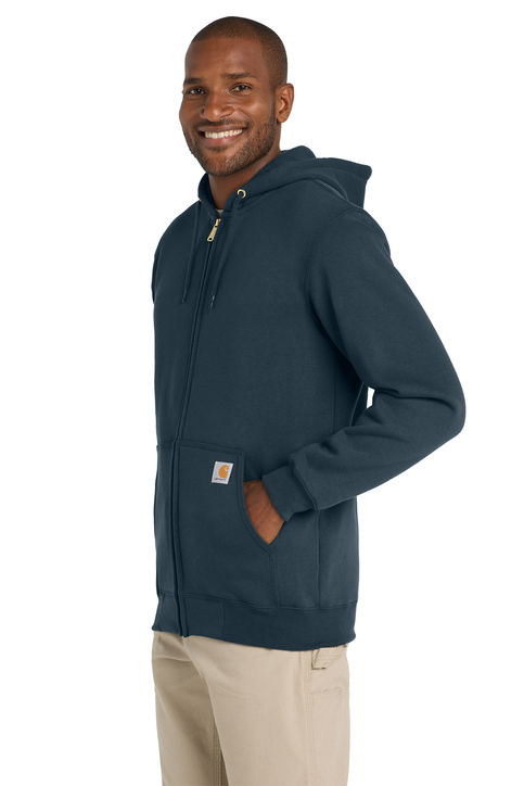Carhartt Midweight Hooded Zip-Front Sweatshirt | Product | SanMar