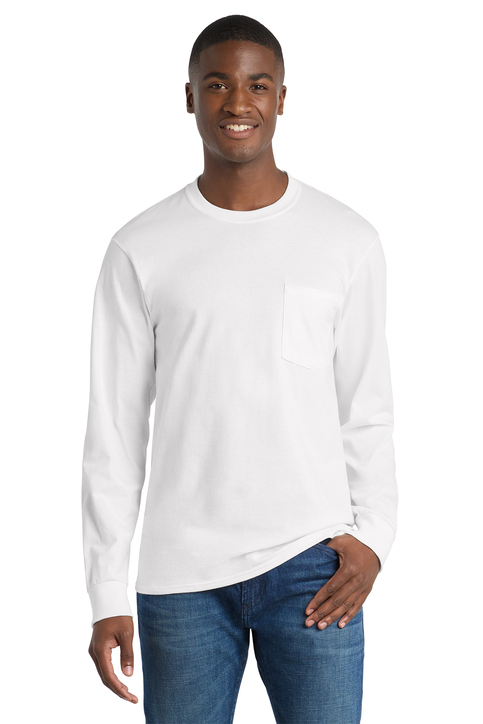 Port & Co Long Sleeve Essential Tee | Product | SanMar