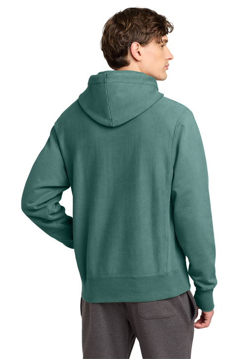 Champion Reverse Weave Garment-Dyed Hooded Sweatshirt | Product