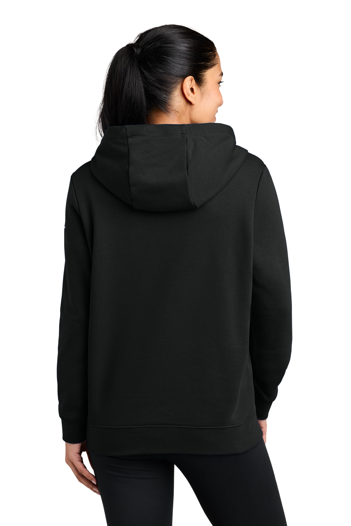 Nike Women's Club Fleece Sleeve Swoosh Pullover Hoodie | Product