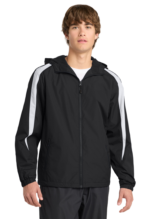 Sport-Tek Youth Fleece-Lined Colorblock Jacket | Product | SanMar