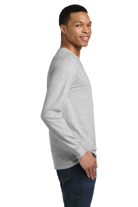 Gildan Uomo Classic T-Shirt, Pacco Da 2, 100% Cotone, Tessuto Traspirante, Colori Vari (SML-Ash-Sapphire)