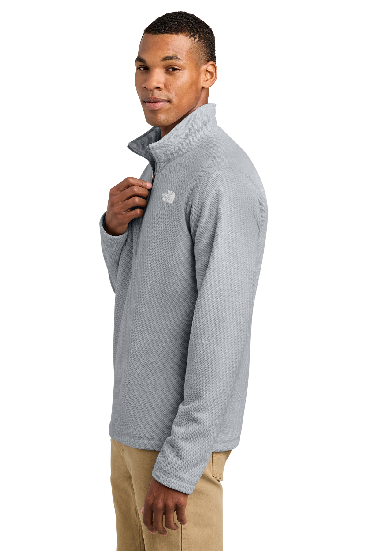 The North Face Textured Pine Grove 1/2-Zip | Product | SanMar