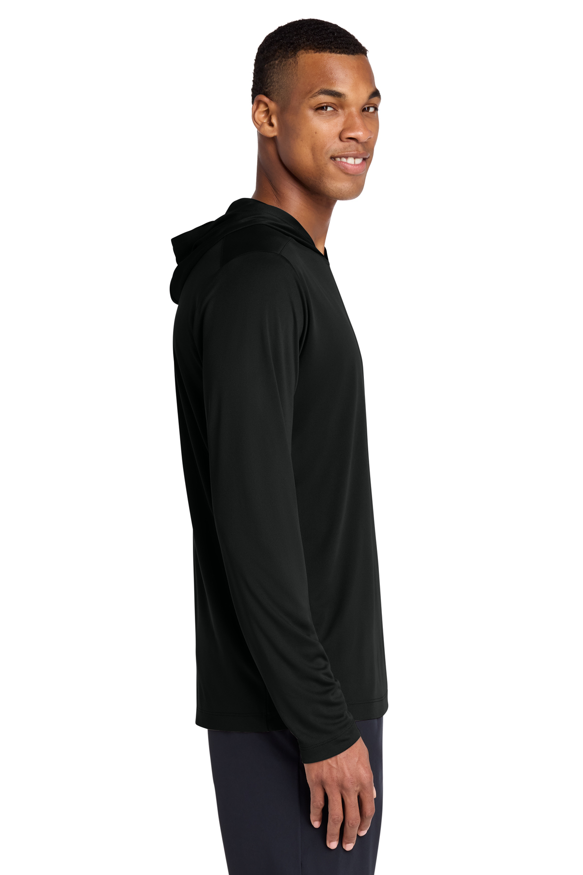 Sport-Tek Posi-UV Pro Long Sleeve Hoodie | Product | Company Casuals