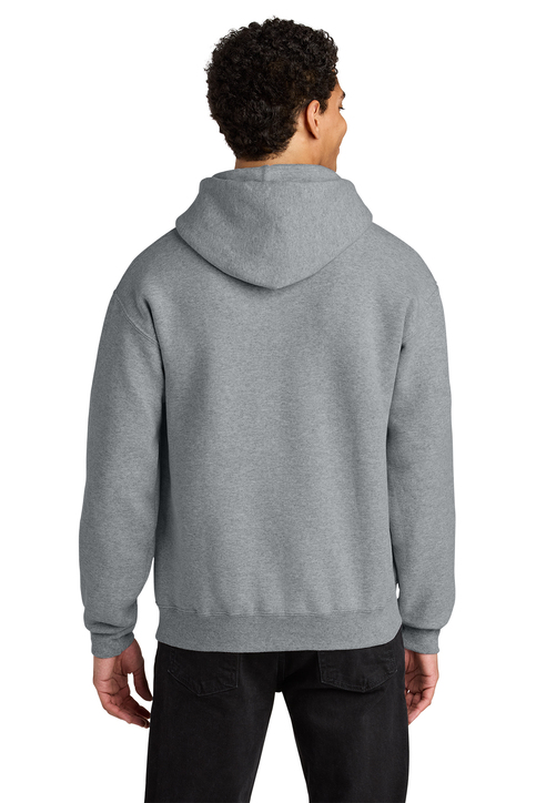 HoodieSlimカットドレス，Sサイズ，ヘザーグレー Jerzees Rugged Unisex Hooded Sweatshirt | Product | SanMar