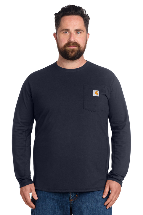 Carhartt Force 1/4-Zip Long Sleeve T-Shirt | Product | SanMar