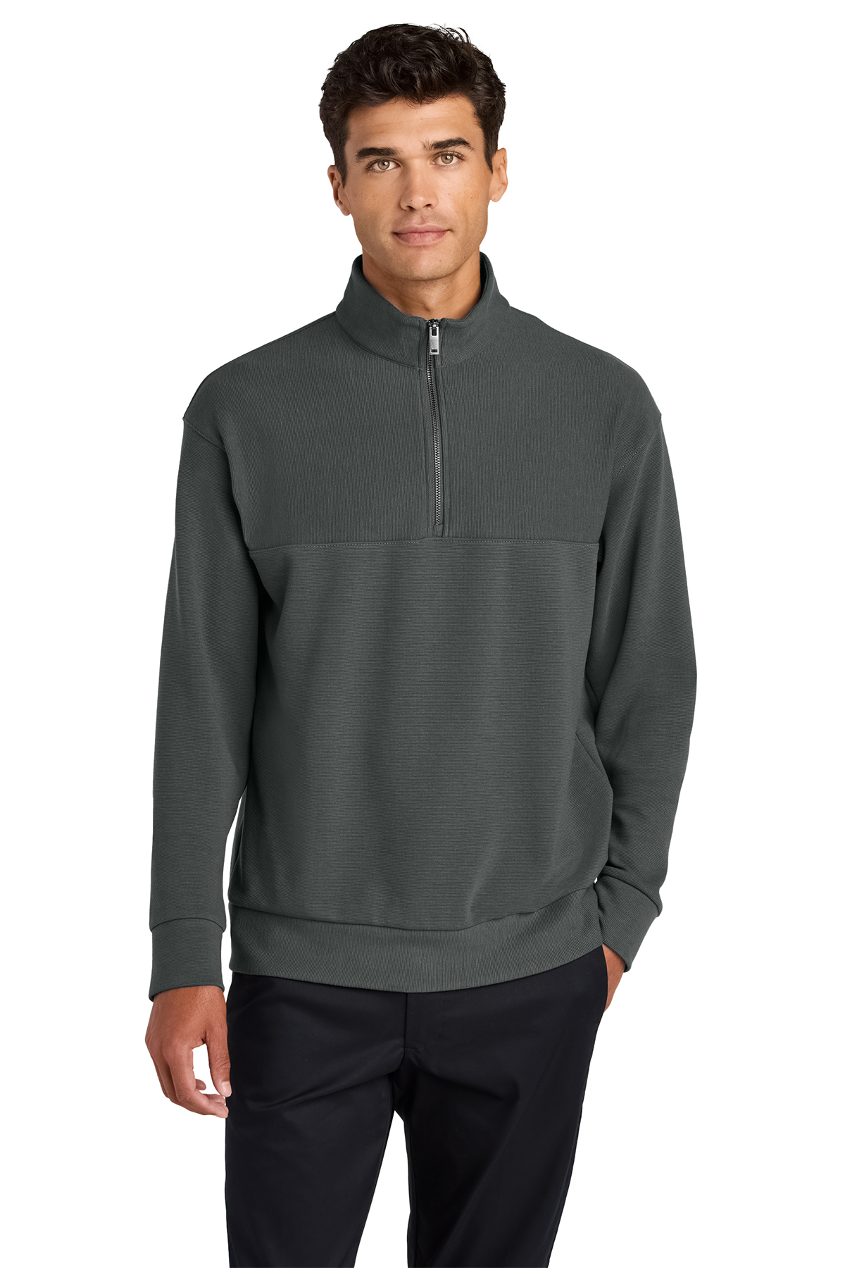 Mercer+Mettle Linear Texture 1/4-Zip | Product | SanMar