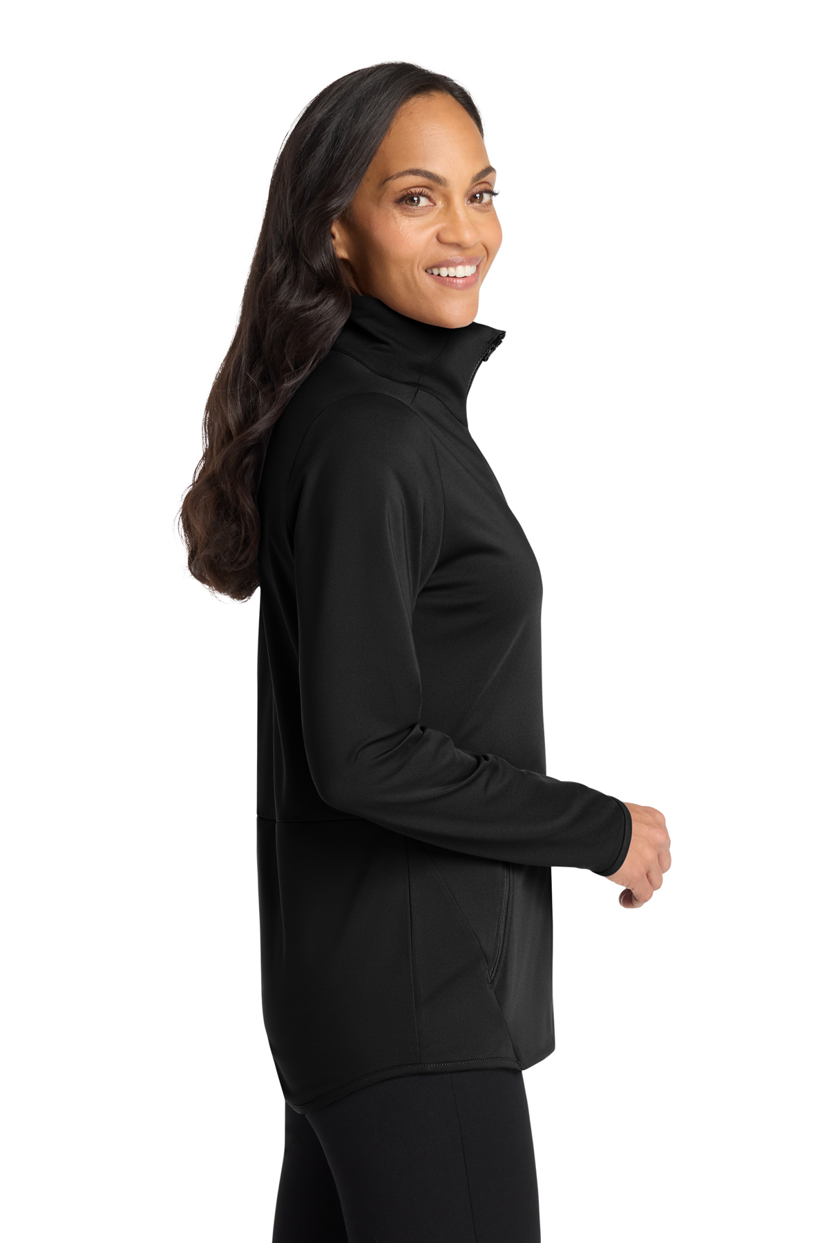 Port Authority Women's Accord Stretch Fleece Full-Zip | Product