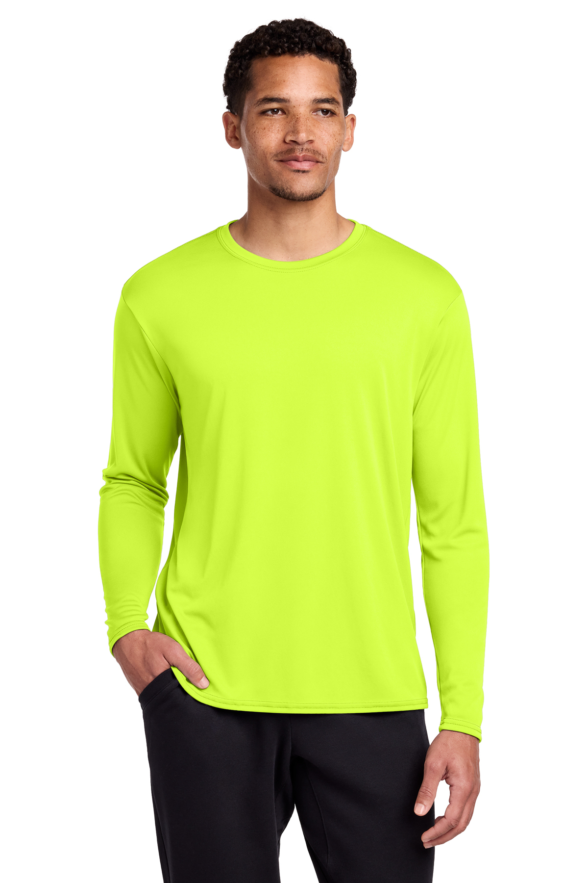 Port & Co Long Sleeve Performance Tee | Product | Port & Company