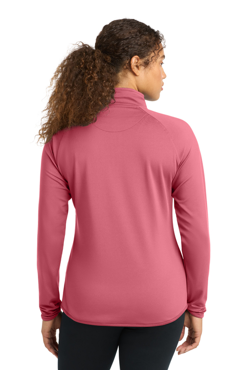 Sport-Tek Women's Sport-Wick Stretch 1/4-Zip Pullover | Product